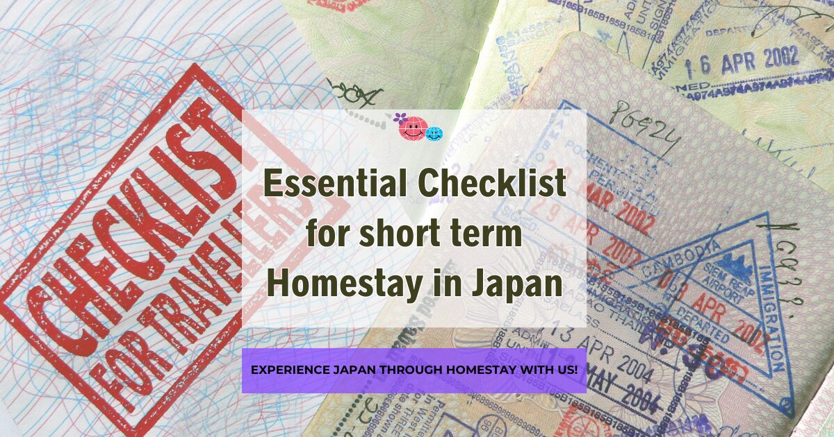 Your Essential Checklist for Short-Term Study Abroad & Homestay in ...