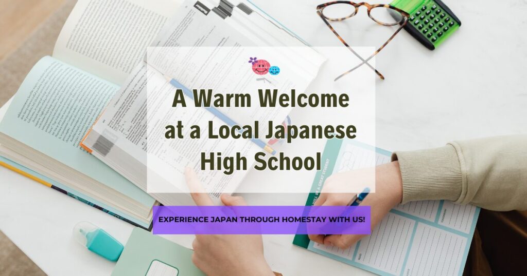 A Warm Welcome at a Local Japanese High School